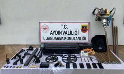 Sit alanında kaçak kazı yapanlar eş zamanlı operasyonla yakalandı
