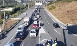 Sultangazi'de dron destekli trafik denetimi