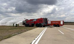 Tekirdağ'da yangın tatbikatı
