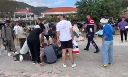 Yamaç paraşütleri havada çarpıştı