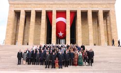 Ankara'nın Başkent Oluşunun 102'nci Yılında Anıtkabir Ziyareti