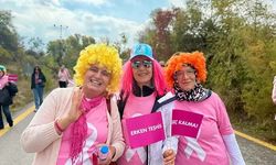 Başkentte meme kanserine karşı 'pembe yürüyüş' etkinliği düzenlendi