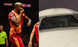 Nijerya uçağı acil iniş yaptı, Galatasaray'dan Oshimen paylaşımı geldi