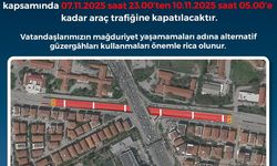 Şehit Ömer Halisdemir Bulvarı Trafiğe Kapatılıyor