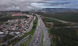 İstanbul'da trafik yoğunlu