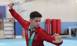 Milli wushucu Furkan Osman Sayıner’in hedefi: Gençlik Olimpiyatları’nda altın madalya