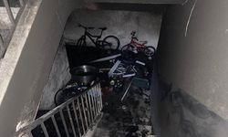 Nevşehir'de apartmanın bodrum katında yangın çıktı