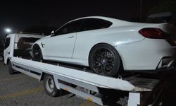 Abart egzozla drift atan sürücünün ehliyetine el konuldu