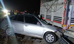 Adana'da korkutan otomobil kazası