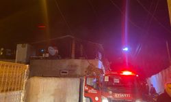 Alaşehir'de Evinin Yandığını Görüp Bayıldı