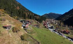 Ayder Yaylası'nda sonbaharın sakinliği hakim