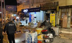 Babasının tekel bayisini ateşe verdi