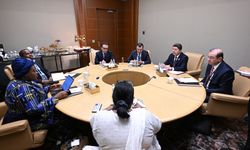 Bakan Tunç ve Mmamoloko Kubayi görüştü