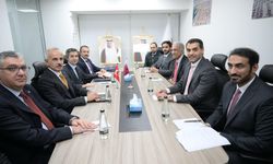 Bakan Uraloğlu ve Abdulla Al Thani görüştü