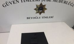 Beyoğlu'nda valiz ve telefon çalan şahıs tutuklandı