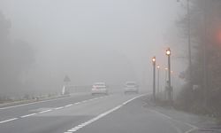Bolu Dağı'nda sis etkisini gösterdi