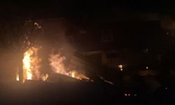 Bursa'da kafeyi alevler sardı