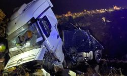 Doğanşehir'de devrilen TIR şoförü hayatını kaybetti