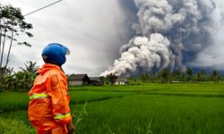 Endonezya'nın Semeru Yanardağı'nda Dağcılar Mahsur Kaldı