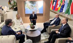 Erdoğan Meloni'yi kabul etti