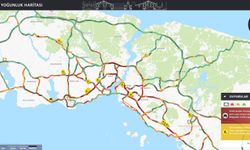 İstanbul'da trafik yoğunluğu yükseldi