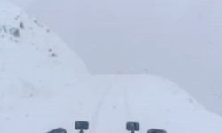 Karabet Geçidi beyaza büründü