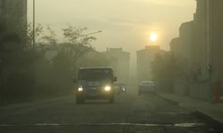 Keşan'da güne sisle başladı