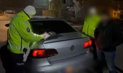 Kız öğrenci yurdu önünde drift atan sürücüye ceza gecikmedi