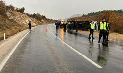 Konya'da feci okul servisi kazası