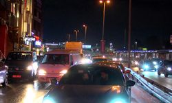 Küçükçekmece'de zincirleme kaza: Yaralılar var