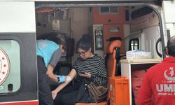 Menteşe'de minibüs şarampole devrildi