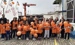 Tekirdağlı yelkencilerden lösemi farkındalığı için anlamlı etkinlik