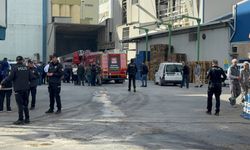 Un fabrikasında korkutan patlama