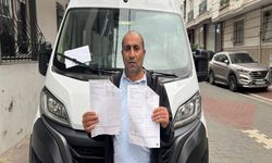 Kredi çekip sıfır aldığı servis minibüsle başına gelmeyen kalmadı