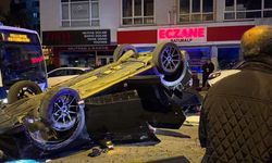 Ankara'da korkutan kaza: 1 yaralı