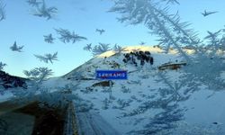 Erzurum'da termometreler eksi 8'i gördü