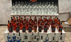 Eskişehir'de sahte ve kaçak içki operasyonu