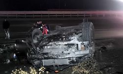 Kırıkkale'de feci otomobil kazası