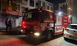 Aydın'da park ettiği aracı alevler sardı