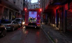 Bahçelievler'de korkutan yangın