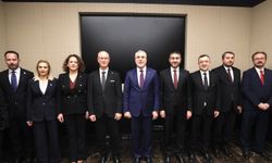 Bakan Işıkhan ve Oğuzhan Hasipoğlu Azerbaycan'da görüştü