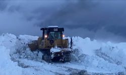 Beytüşşebep'ta karla mücadele sürüyor