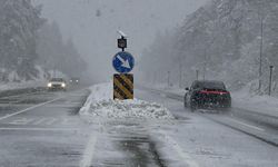 Bolu Dağı beyaza büründü