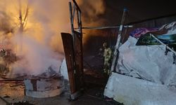 Bursa'da baraka yangını