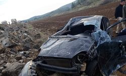 Gaziantep'te otomobil takla attı