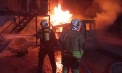 Hatay'da korkutan yangın