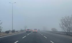 Kayseri'de yoğun sis etkisini gösterdi