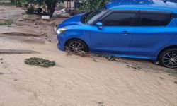 KKTC'de şiddetli yağışlar sele neden oldu