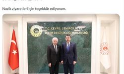 MHP'li Adan'dan Bakan Kurum'a ziyaret