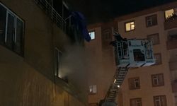 Rize'de depoyu alevler sardı